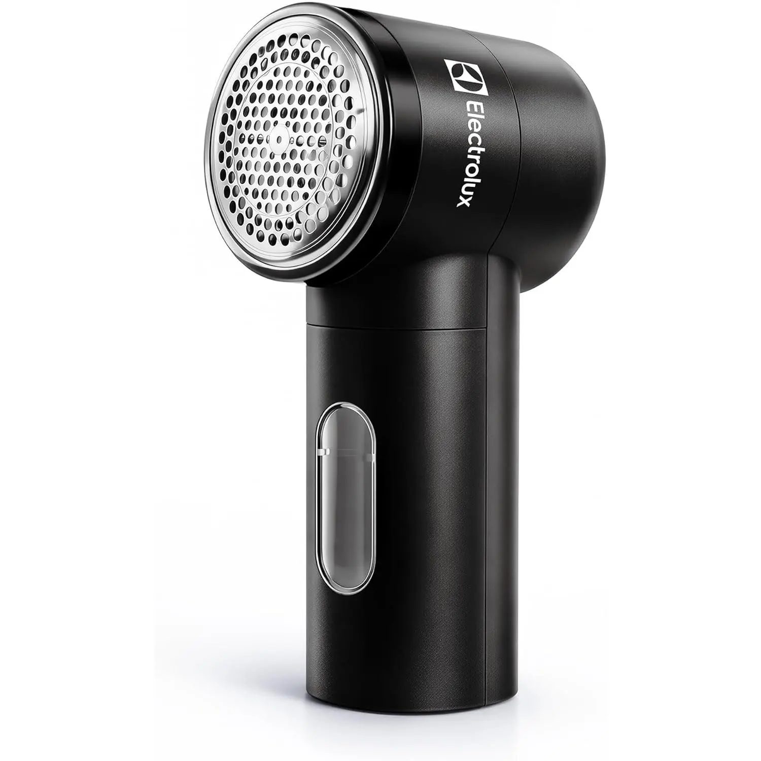 Electrolux Rechargeable Fabric Shaver - Household Pocket-Size Lint Remover with Mesh Cover, 3-Speed Electric, USB-C Fast Charging, Durable Built-In Battery, 2.5" x 2.25" x 5.5" Black Compact for Business Trips Fuzz/Pilling Removal on Clothes