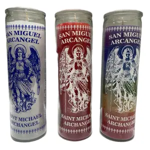 Saint Michael Archangel candle