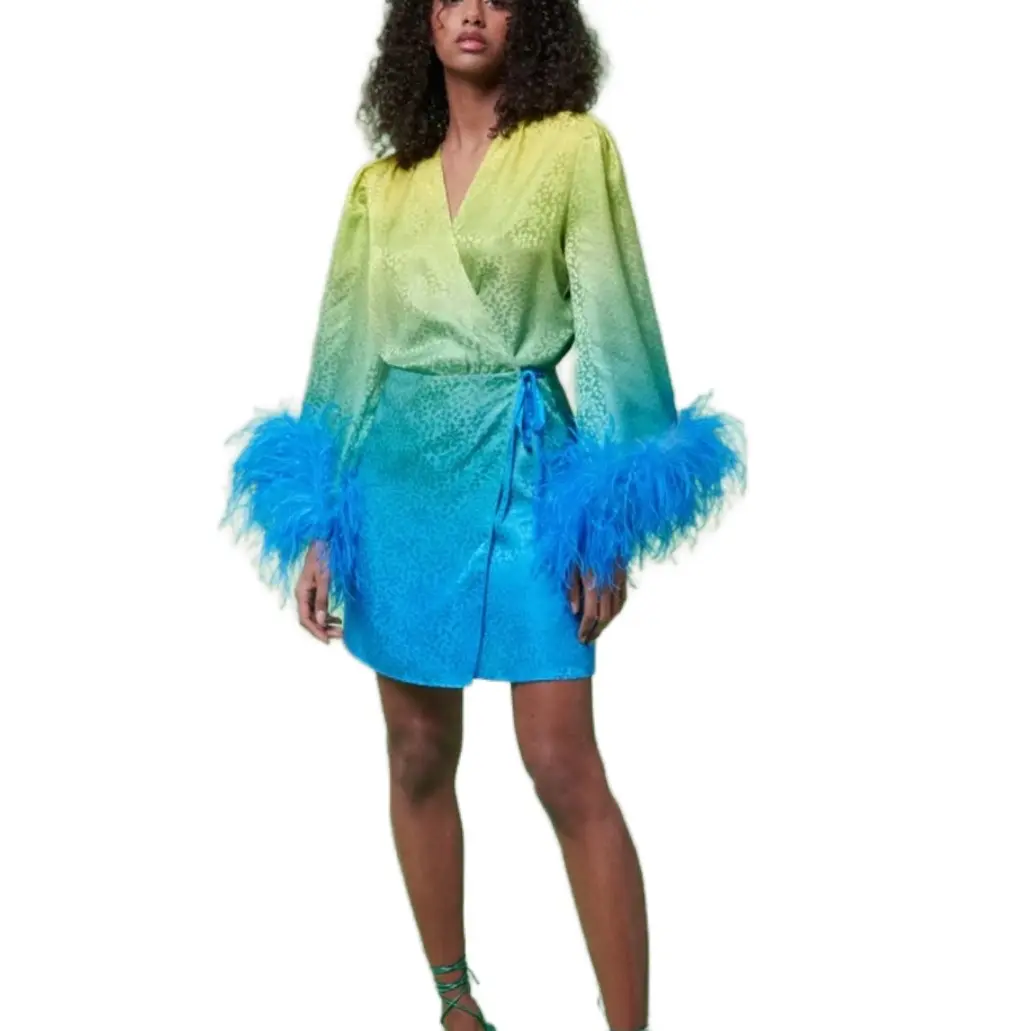 Casual Women's Feather Dress by Art Dealer Brand - Womenswear
