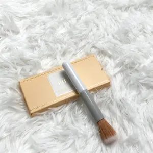 Tri Color Blush Natural Matte Nude Makeup Finish Milk Tea Orange Tones  Long Lasting  Lightweight Silky Smooth Seamless Affordable Student Friendly Makeup Multi Use Blush Palette Free Blush Brush