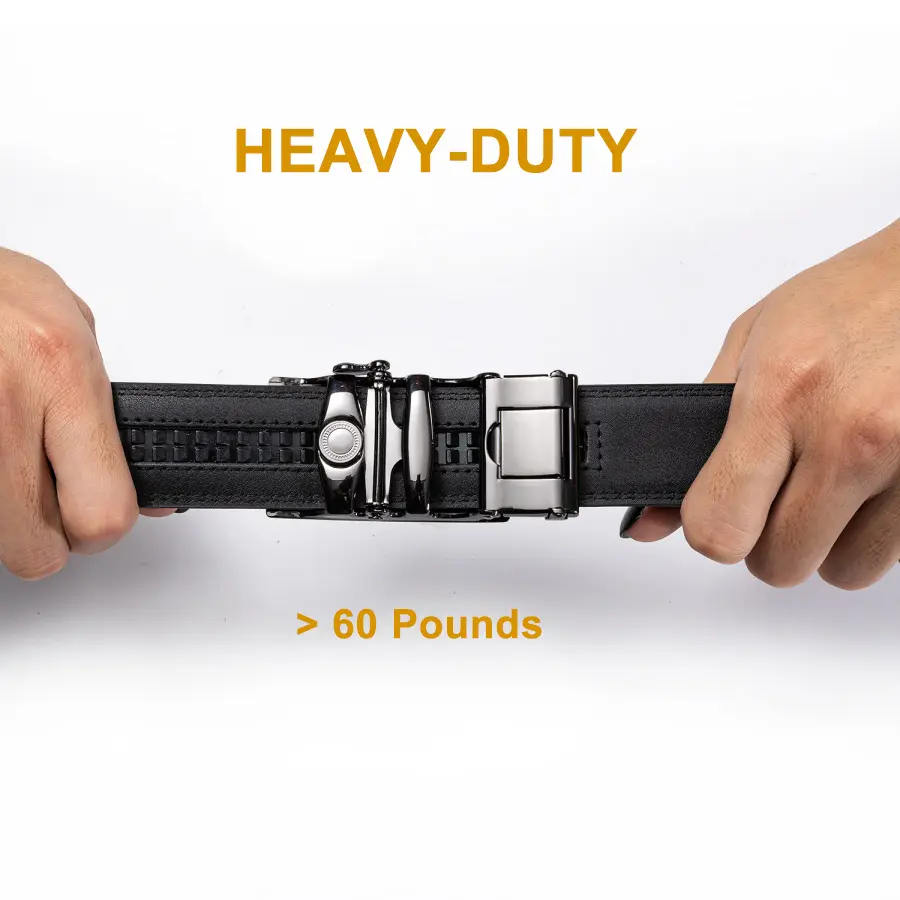Ailisus Mens Belt Leather Easy Release Ratchet Belt for Business Casual Dress Belt with Adjustable Buckle For Mens Festival Gift SpringStatements Ailisus Mens Belt Leather Easy Release Ratchet Belt for Business Casual Dress Belt with Adjustable Buckle For Mens Festival Gift SpringStatements