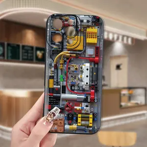 A creative hot-selling circuit board pattern mobile phone case suitable for iPhone 16 15 14 13 12 11 XS XR X 7 8 Plus Pro Max Mini, TPU, universal for men and women, gift Protector Smartphone