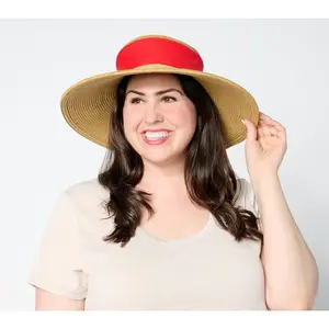 San Diego Hat Co. Garden Chic Collapsible Crown Sun Hat