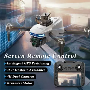 2.4G Drone&Aircraft,Dual Camera ,Wifi,GPS,Gesture Photography/Video Recording,Avoid Obstacles,Automatic Return Foldable Remote Control Quadcopter, Brushless Motor, Gesture Selfie, Height Hold Folding