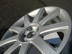 Metallic Silver Sparkle Powder Coating Paint 1 LB