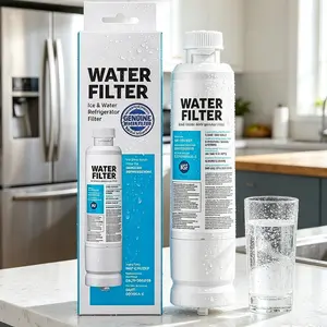 DA29-00020B Refrigerator Water Filter Compatible with Samsung DA29-00020A/B, DA29-00020B-1, HAF-CIN/EXP, 46-9101, RF4267HARS For French Door Fridge Kitchen,Single Pack
