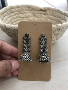 Oxidized Earring