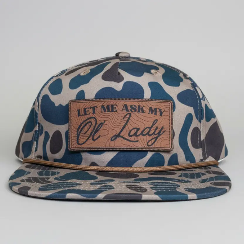 Let me ask my ol' lady / wife hat