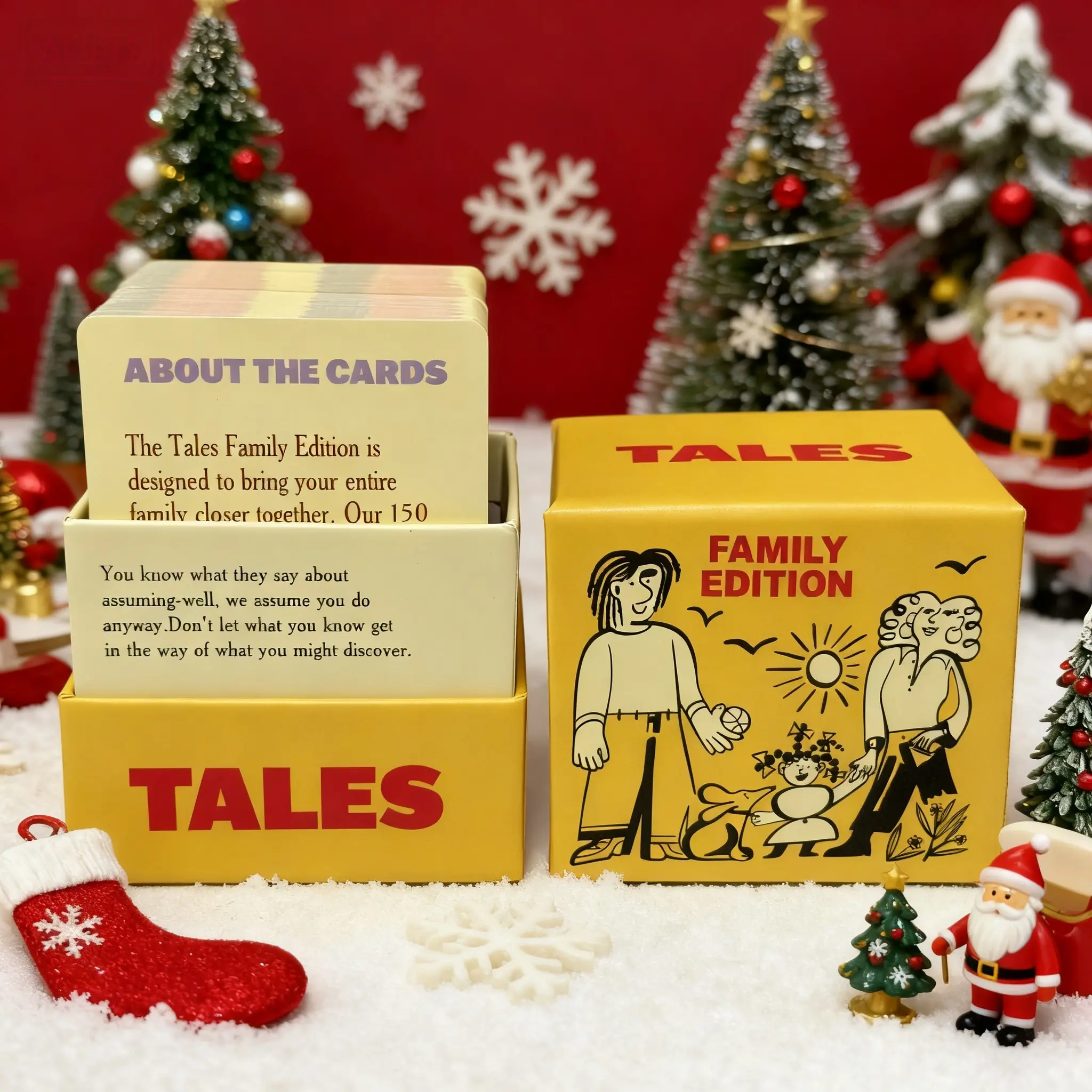 Conversation Starter Card Set, Conversation Cards, Family & Couple Edition, Perfect for Game Night, Date Night, Family Dinner, Gifts, Holidays, Meaningful Occasions
