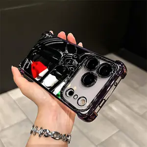 Kevin Harvick Inspired Racing Wheel Phone Case Chrome Edge Racing Phone Case with Kevin Harvick Design For Fans For Iphone 17 16 15 14 13 12 11 PRO MAX PLUS Shockproof Soft And Silicone Smartphone Protective Case Cellphone Shell Q3