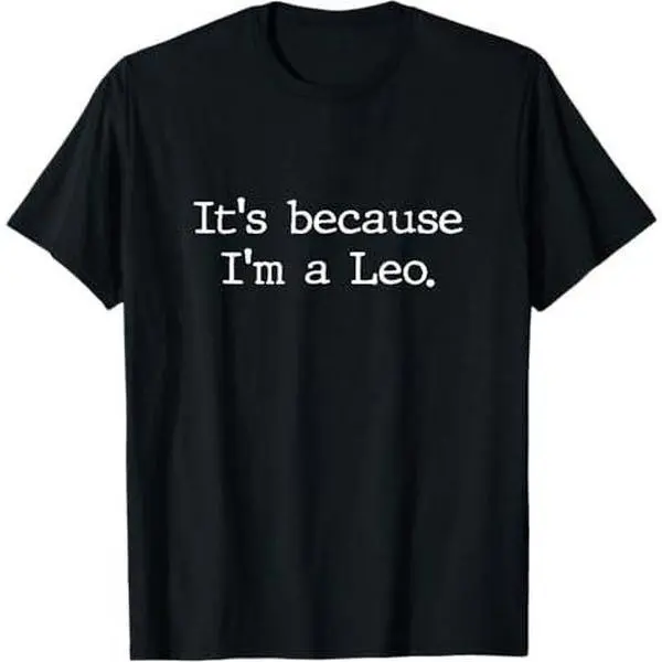 Leo horoscope Gifts Women Girls Men Zodiac Sign Astrology T-Shirt
