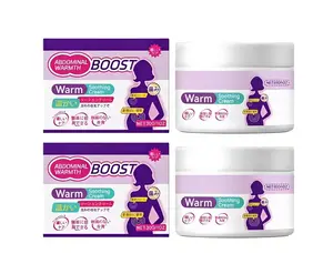 Abdominal Warm Care Cream, 30g Box,Asian Ginseng & Rose Oil, Daily GentleMoisturizing, Nourishes Abdomen Skin,Comforts Discomfort