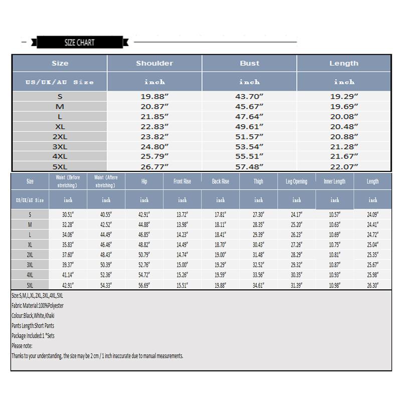 INCERUN Men's Techwear Cargo Set Festival Rave Streetwear Urban Outfit