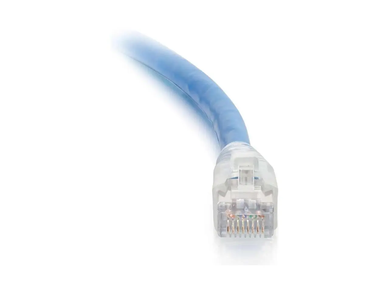 C2G 43172 50 ft. HD BaseT Certified Cat6a Network Cable, Discontinuous Shielding, 1.7 lbs, Blue
