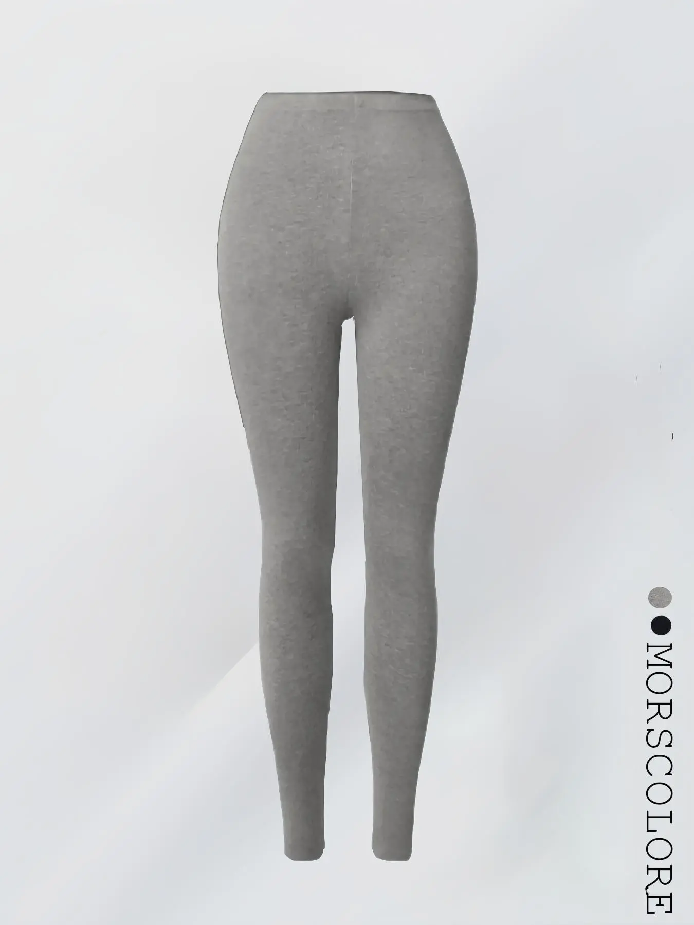 Women's Solid High Waist Leggings, High Waisted Leggings, Casual Comfy Elastic Waist Skinny Pants for Daily Wear, Ladies Bottoms for All Seasons