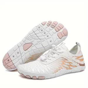 Lightweight Water Shoes for Yoga, Fitness & Outdoor Activities - Breathable Mesh Fabric, All-Season, Quick-Dry PU Sole, Ideal for Beach, Swimming, Hiking & Water Sports, Hiking Water Shoes|Slipon Water Shoes|Fabric Upper Shoes