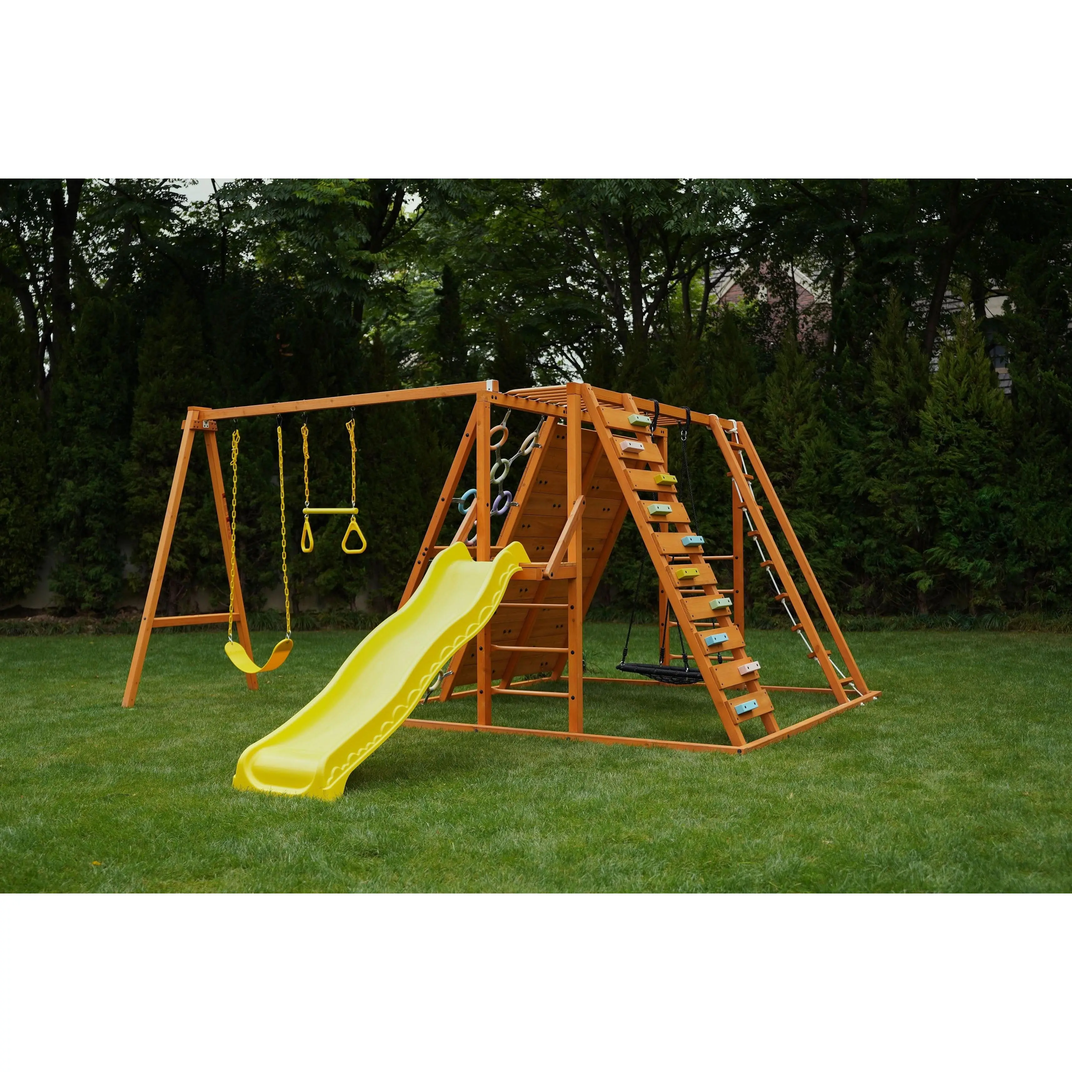 Sycamore Jumbo | Outdoor Sensory Swing Set & Jungle Gym