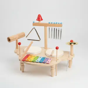 Montessori Wooden Percussion Music Set for Toddlers