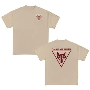 The Howler 2-side T-shirt, Red Rising Shirt, Omnis Vir Lupus, Hail Libertas Hail Reaper Freedom, Fandom Merch, Bookish, Wolf Symbol Cool Gift