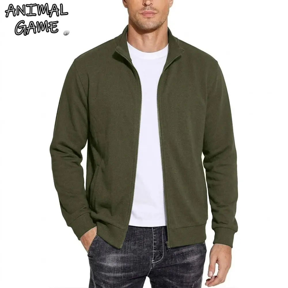 Mens Zip Cardigan Jacket