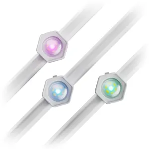 Smart Multicolor Permanent Outdoor Lights Expansion Pack with Cable Covers