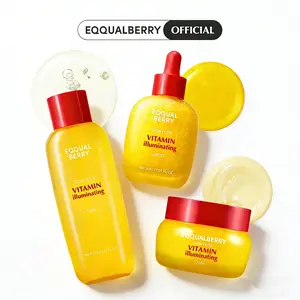 EQQUALBERRY Vitamin Illuminating Cream – Vitamin C & 5% Niacinamide + 3% TXA | Dark spots Cream | Ceramide Barrier Strength | Glowy, Lightweight Hydration (1.69 fl.oz / 50ml)