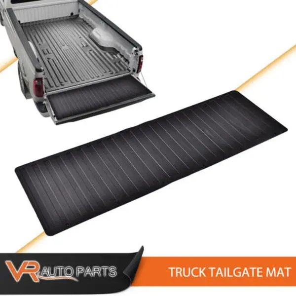 G-PLUS Truck Bed Tailgate Mat, Thick Rubber Cargo Pad Protector, Durable Pickup Truck Accessories Car Interior Kit