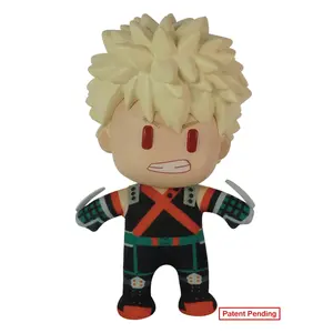 My Hero Academia S5 - Katsuki Bakugo Fighting Plastic Head Movable Plush 8"H