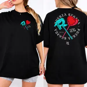 Fuerza Regida Lolipop T-shirt, Latin Music Fan Tee, Corridos Tumbados Shirt, Streetwear Graphic Tee, Gift for Fans