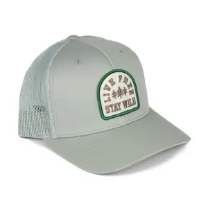 Live Free Stay Wild Trucker Hat