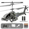 3.5CH RC Helicopter - Military Armed Remote Control Aircraft, LED Lights, 1-Click Takeoff/Landing, Built-In Gyroscope, Kids & Adults Toy (Colored English Gift Box Included)