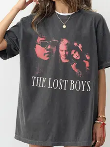 [Sale Up To 30%] The Lost Boys Retro Horror Movie T-Shirts for Men and Women, Vintage Oversized