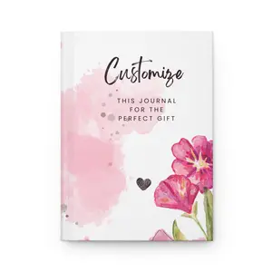 CUSTOMIZABLE Hardcover Journal