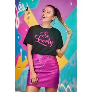 SO LOVELY | Pink Highlighter - Adult T-Shirt