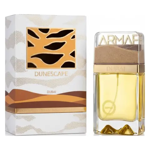 Armaf Dunescape Citrus-Woody Fresh Eau de Parfum Spray for Men, 3.4 oz/100 ml Alcohol-Based Bottle Fragrance with Clean, Fragrant Notes, Long-Lasting Musk Men's Colognes, Single Item, Bottle Men's Fragrance