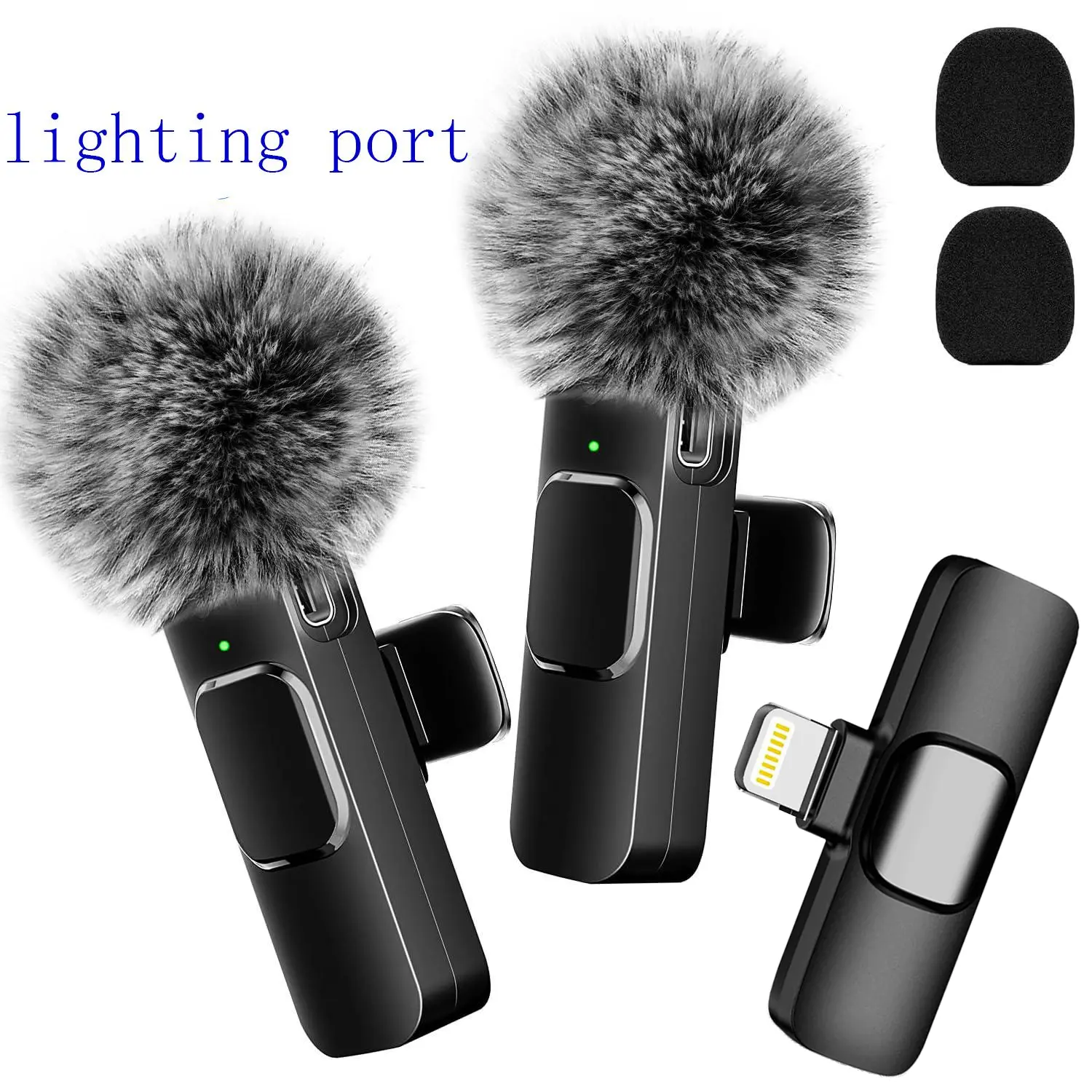 lighting port (black)