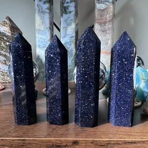Blue sandstone crystal tower