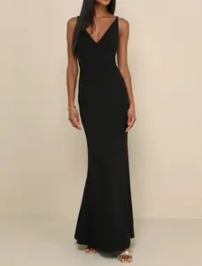 Lulus Melora Navy Blue Sleeveless Maxi Dress Mesh Tropical Leopard Tube