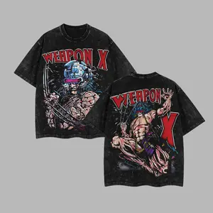 Clawborn Weapon X - X-Force MCU superhero Comics Edition Retro Unisex Acid Washed Hoodie, T-shirt, Super Hero Movie Man Clothes Cotton designer shirts Movie Shirt, graphic tees, men gifts, ,Graphic Streetwear T-shirt Crew Neck Graphic T-Shirt