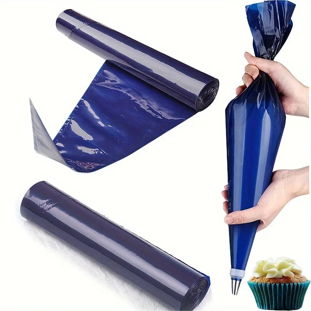 Polythene Roll Cream Squeezing Piping Bag, 22pcs/roll Cake Decoration Bag, Decorating Tool for Home Cake Cookie Pastry, Pastry Decorating Tools, Cake Decoration Supplies