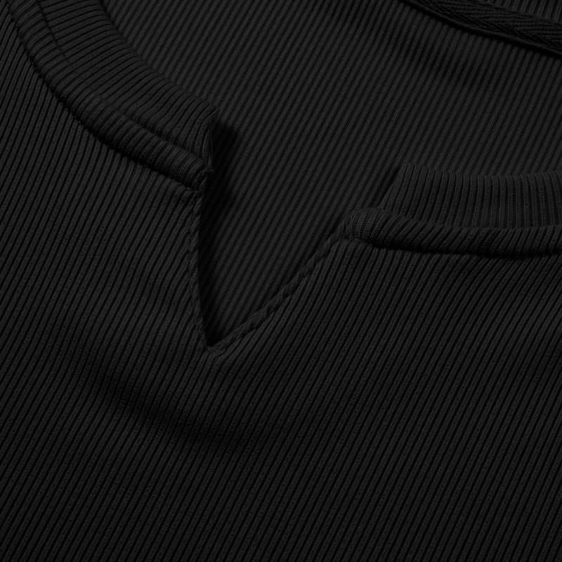 JMIERR Men's Plain Casual Muscle Shirts for Men Slim Fitted T Shirt V-Neck Longline Ribbed Tees Shirts Long Sleeve Gym Workout Athletic Menswear Tops,Men's clothing for Daily Wear,Fashion Outfits 2026