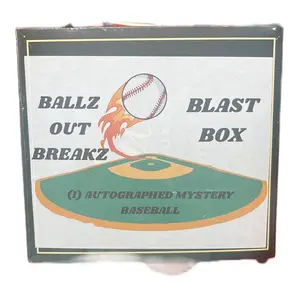 Ballz Out Breakz Blast Box (1) Autographed Baseball in every box! sports collectibles breaks