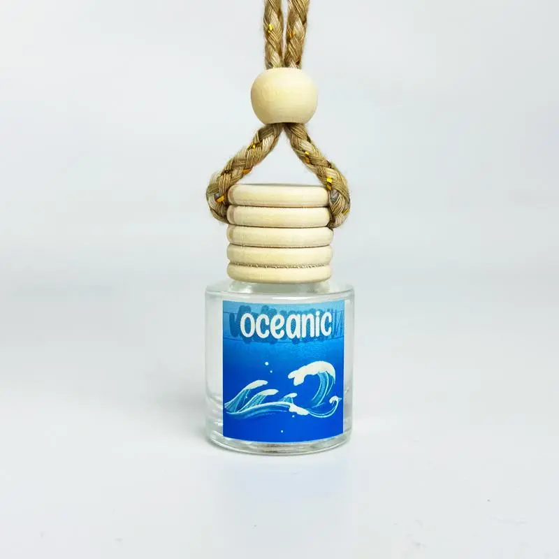 8ML Hanging Scent Oil Diffuser, Natural Fruit Juicy Perfume, Long Lasting Fragrance, 3 Scents Car Air Freshener for Home & Car