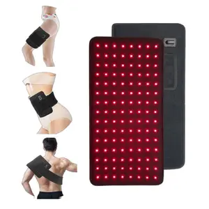 Red Light Belt, Multifunctional Heating Phototherapy Belt, Infrared Band Switching for Home Soothing, Multifunctional Heating Pad