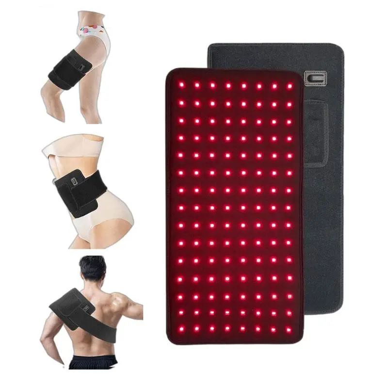 Red Light Belt, Multifunctional Heating Phototherapy Belt, Infrared Band Switching for Home Soothing