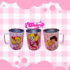 Tazas 12oz stainless steel candy candy Mug Drinkware Reusable Washable Coffee