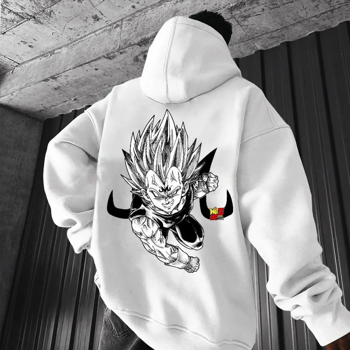 Anime Vegeta Print Shirt, Dragon Ball Hoodie, Manga Hoodie For Men, Best Anime Hoodie, Gift For Anime Lovers, Anime Printed