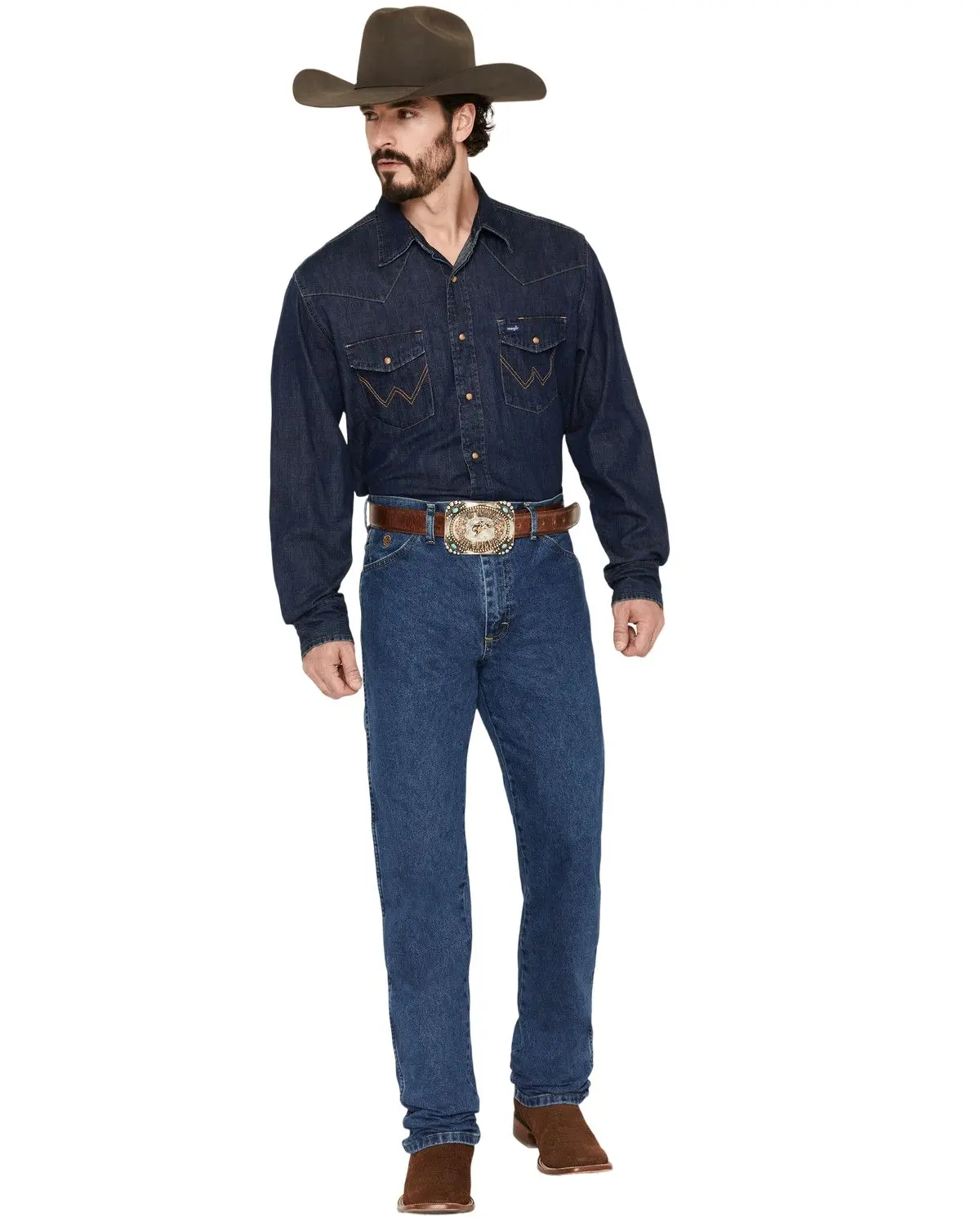 Wrangler Men's George Strait By Men'S Cowboy Cut Original Fit Jeans - 1013Mgshd
