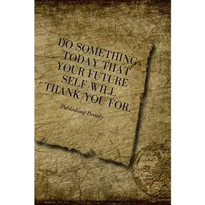 USED-Do Something Today That Your Future Self Will Thank You For: Journal, Notebook, Diary (110 Pages, Blank, 6 x 9) by Beauty, Publishing (Paperback)