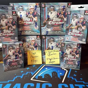 2025 Topps Chrome Football MEGA Box Break – 8 Box Break | Pick your Division  | Magic City Cards